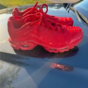 Nike Red Athletic Sneakers